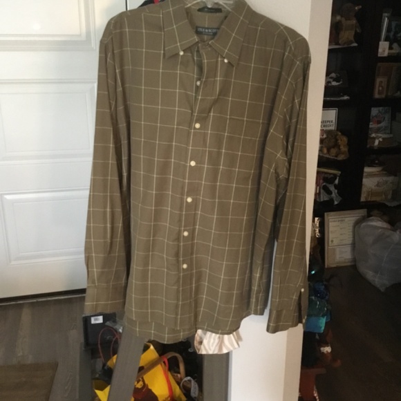 Lyle & Scott Plaid Button Down Shirt, Size XL - Picture 4 of 16